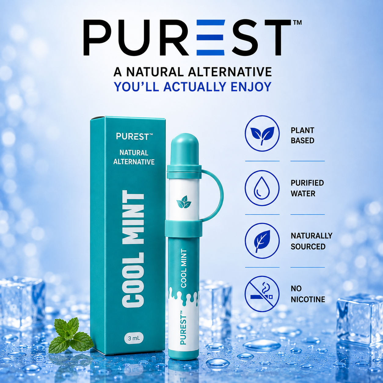 Purest inhaler, natural alternative you'll actually enjoy