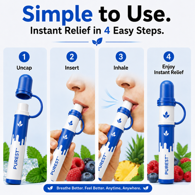 PUREST™ Natural & Flavorful Inhale - A Better Alternative to Smoking