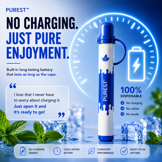 PUREST™ Natural & Flavorful Inhale - A Better Alternative to Smoking