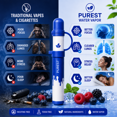 PUREST™ Natural & Flavorful Inhale - A Better Alternative to Smoking