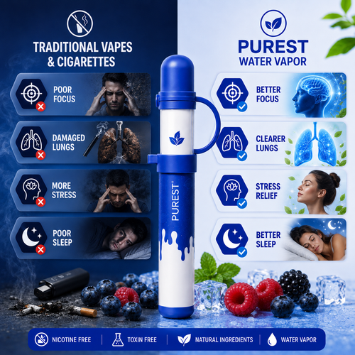 PUREST™ Natural & Flavorful Inhale - A Better Alternative to Smoking
