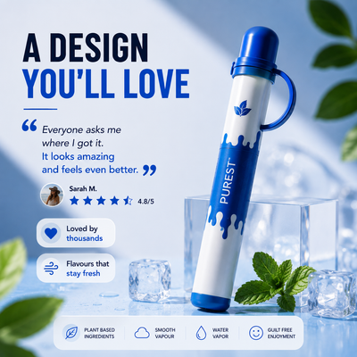 PUREST™ Natural & Flavorful Inhale - A Better Alternative to Smoking